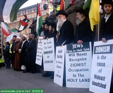 Muslims & Yahudi bersatu menentang rejim zionis sempena perhimpunan Hari Al-Quds