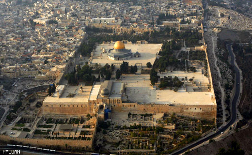 Zionis bercita-cita membina kuil mereka di atas runtuhan Masjid Al-Aqsa.