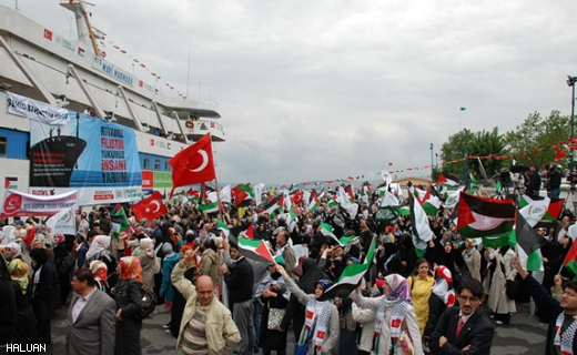 Masyarakat Turki terkenal dengan semangat juang yang tinggi dan tersusun dalam membantu rakyat Palestin.