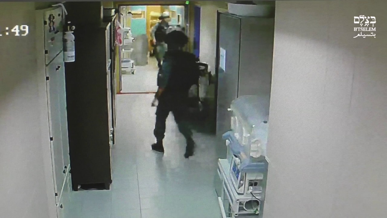 Tentera Zionis mengganas dalam hospital