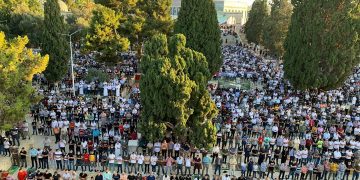 Solat sunat Aidiladha di Masjid al-Aqsa