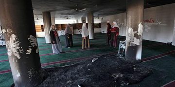 Pendatang Yahudi bakar masjid di al-Bireh