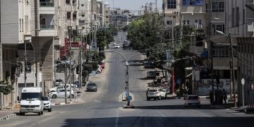 Suasana perintah berkurung di Gaza