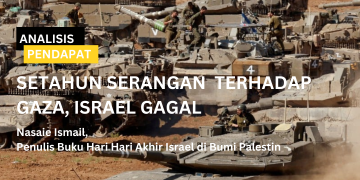 Setahun serangan terhadap Gaza, Israel gagal