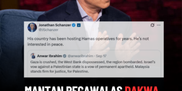 Mantan Pegawai AS Dakwa Malaysia Jadi Pusat Operasi HAMAS